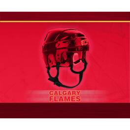 The Memory Company - Calgary Flames Helmet Mouse Pad - Multicolor