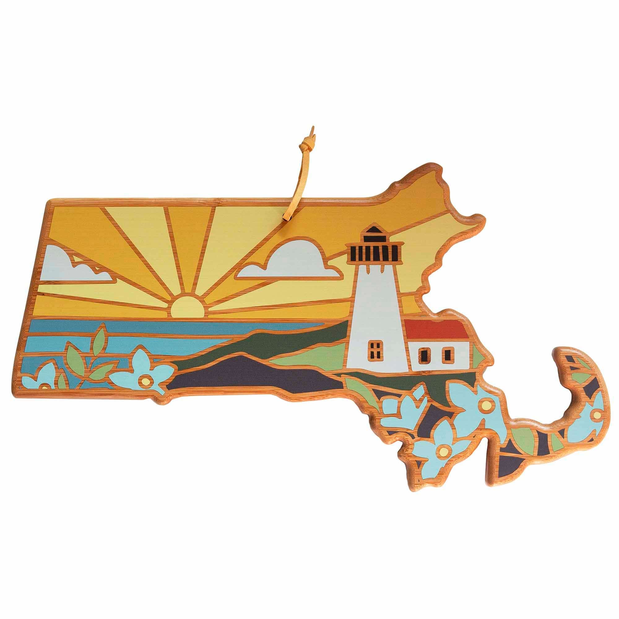 Totally Bamboo - Massachusetts Cutting Board with Artwork by Summer Stokes price history on PriceWatchPro