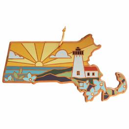 Totally Bamboo - Massachusetts Cutting Board with Artwork by Summer Stokes
