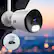 Alt View 21. Night Owl - Indoor/Outdoor Wireless IP 4K HD Spotlight Security Camera - White.