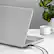 Alt View 16. Insignia™ - Hard-Shell Case for 2021 and 2023 MacBook Pro 14" - Frosted Clear.