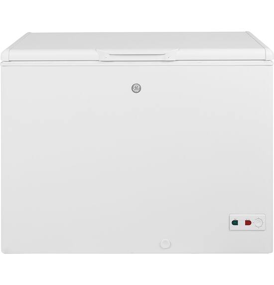 GE 10.7 Cu. Ft. Chest Freezer with Manual Defrost White FCM11SRWW