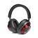 Left. Mark Levinson - Mark Levinson № 5909 Premium High-Resolution Wireless Adaptive Noise Cancelling Headphone - Radiant Red.