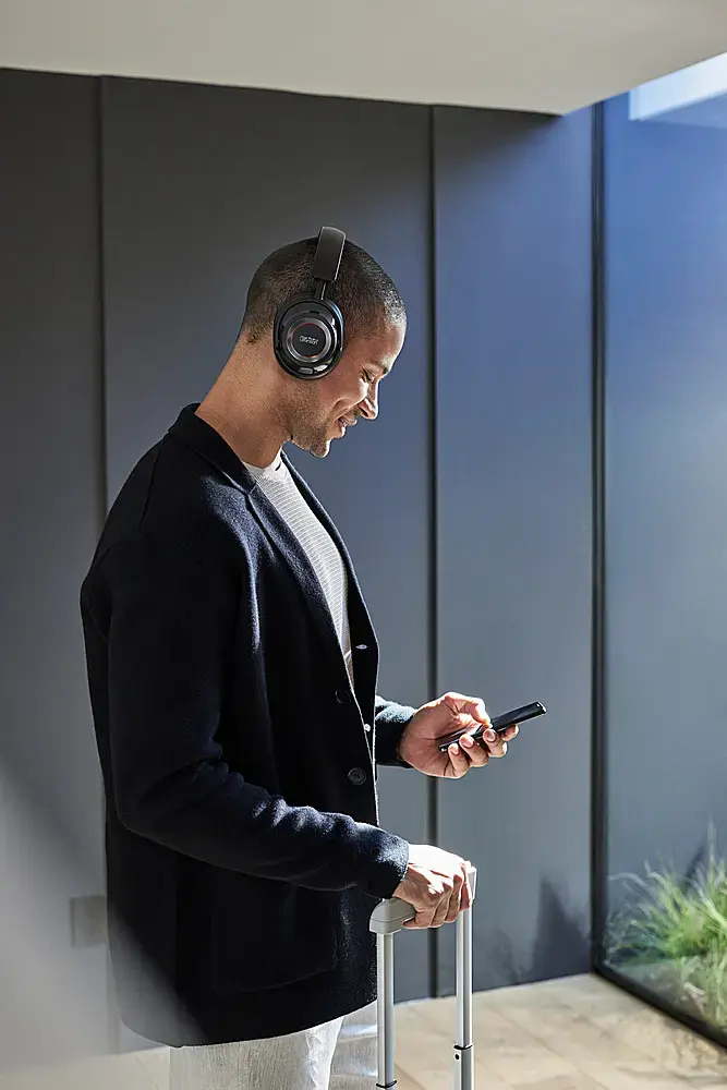 Alt View 20. Mark Levinson - № 5909 Premium High-Resolution Wireless Adaptive Noise Cancelling Headphone - Ice Pewter.
