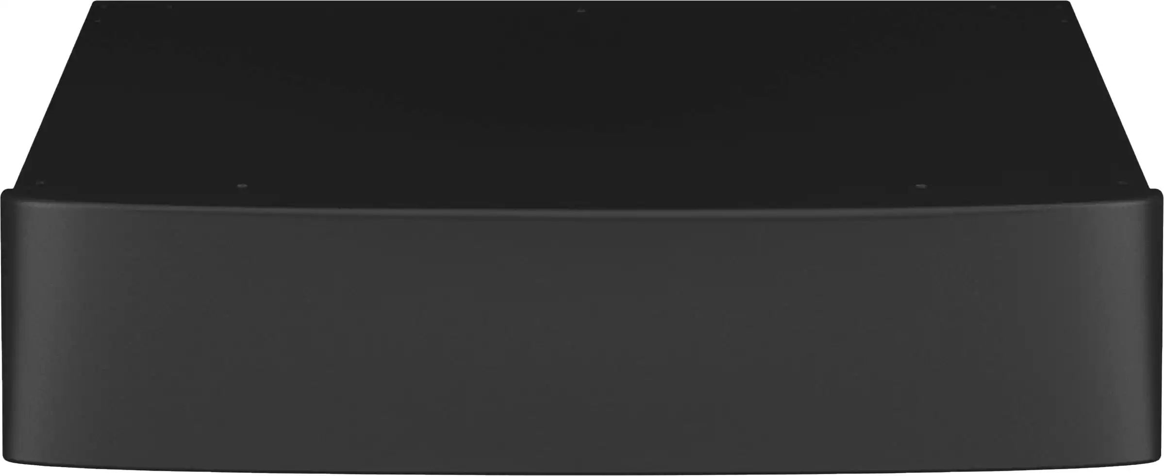 Front. GE Profile - Washer/Dryer Laundry 7" Pedestal - Carbon Graphite.