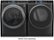 Alt View Zoom 12. GE Profile - 7.8 cu. ft. Smart Front Load Electric Dryer with Steam and Sanitize Cycle and Washer Link - Carbon Graphite.