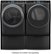 Alt View Zoom 13. GE Profile - 7.8 cu. ft. Smart Front Load Electric Dryer with Steam and Sanitize Cycle and Washer Link - Carbon Graphite.