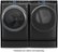 Alt View Zoom 14. GE Profile - 7.8 cu. ft. Smart Front Load Electric Dryer with Steam and Sanitize Cycle and Washer Link - Carbon Graphite.