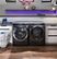 Alt View Zoom 21. GE Profile - 7.8 cu. ft. Smart Front Load Electric Dryer with Steam and Sanitize Cycle and Washer Link - Carbon Graphite.