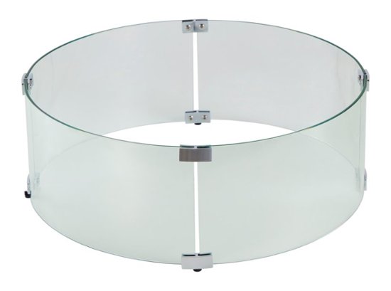 Yardbird® Glass Fire Guard Square/Round Clear FGRO - Best Buy