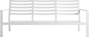 Yardbird® - Luna Outdoor Sofa (Frame Only) - White - Front_Zoom