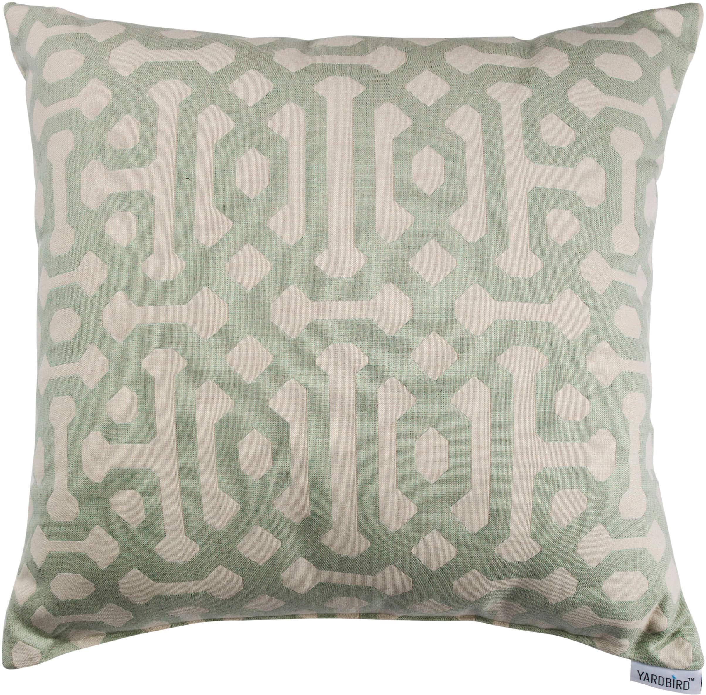 Yardbird® - Pillow - Fretwork Mist - Front_Zoom