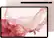 Front. Samsung - Galaxy Tab S8+ - 12.4" 128GB - Wi-Fi - with S-Pen - Pink Gold.