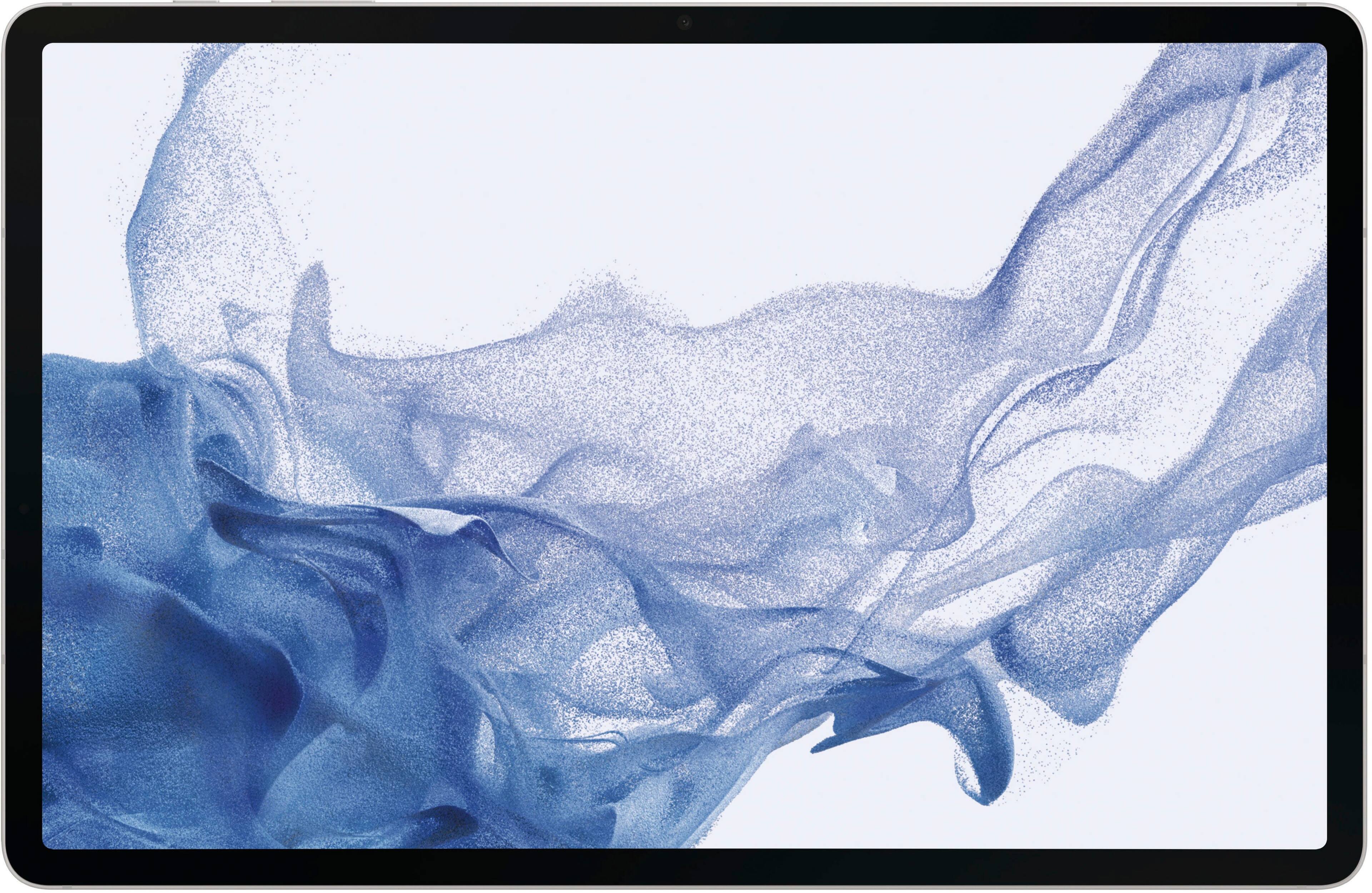 Alt View 11. Samsung - Galaxy Tab S8+ - 12.4" 128GB - Wi-Fi - with S-Pen - Silver.