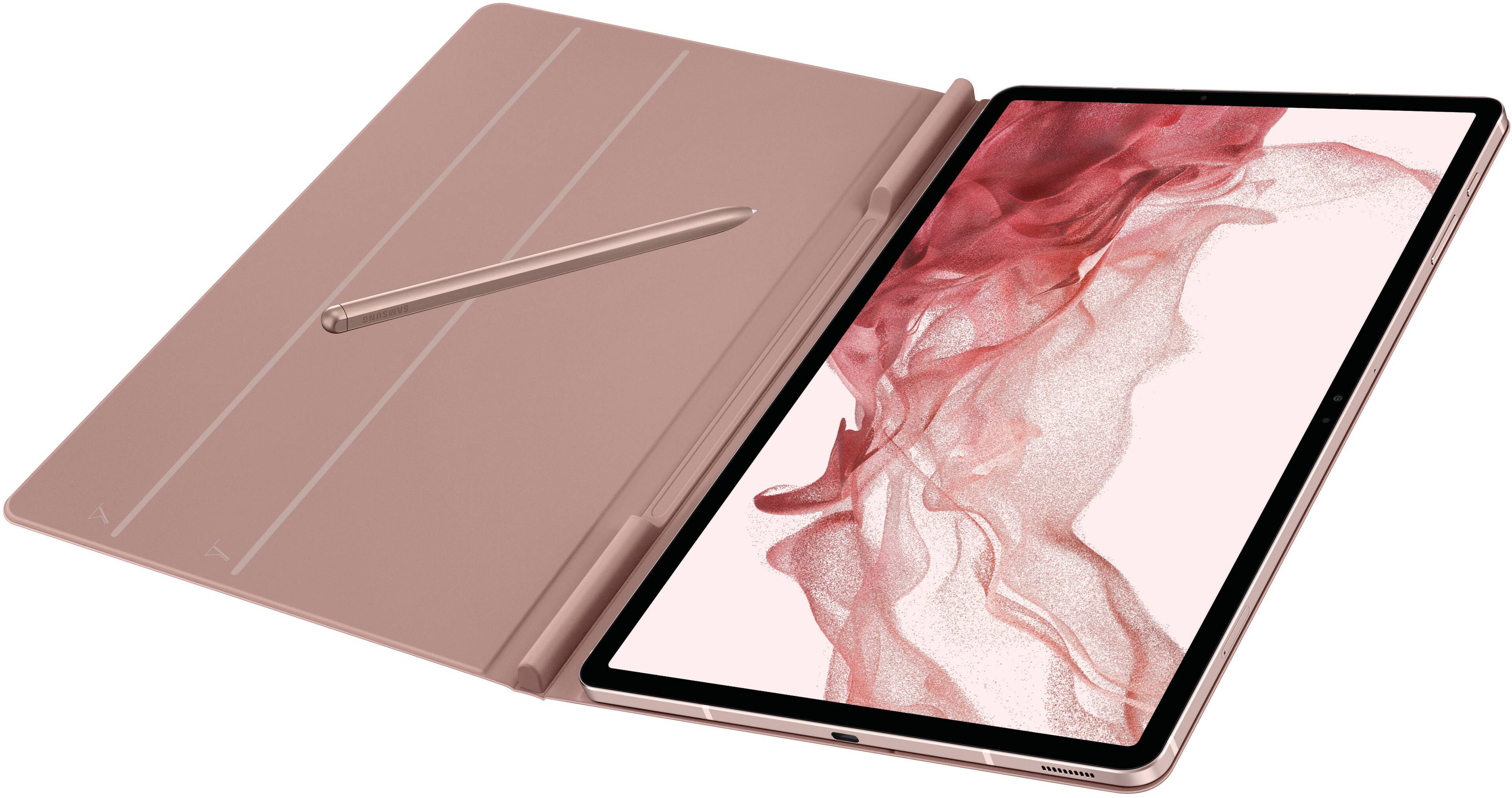 Alt View 18. Samsung - Galaxy Tab S8+ - 12.4" 128GB - Wi-Fi - with S-Pen - Silver.