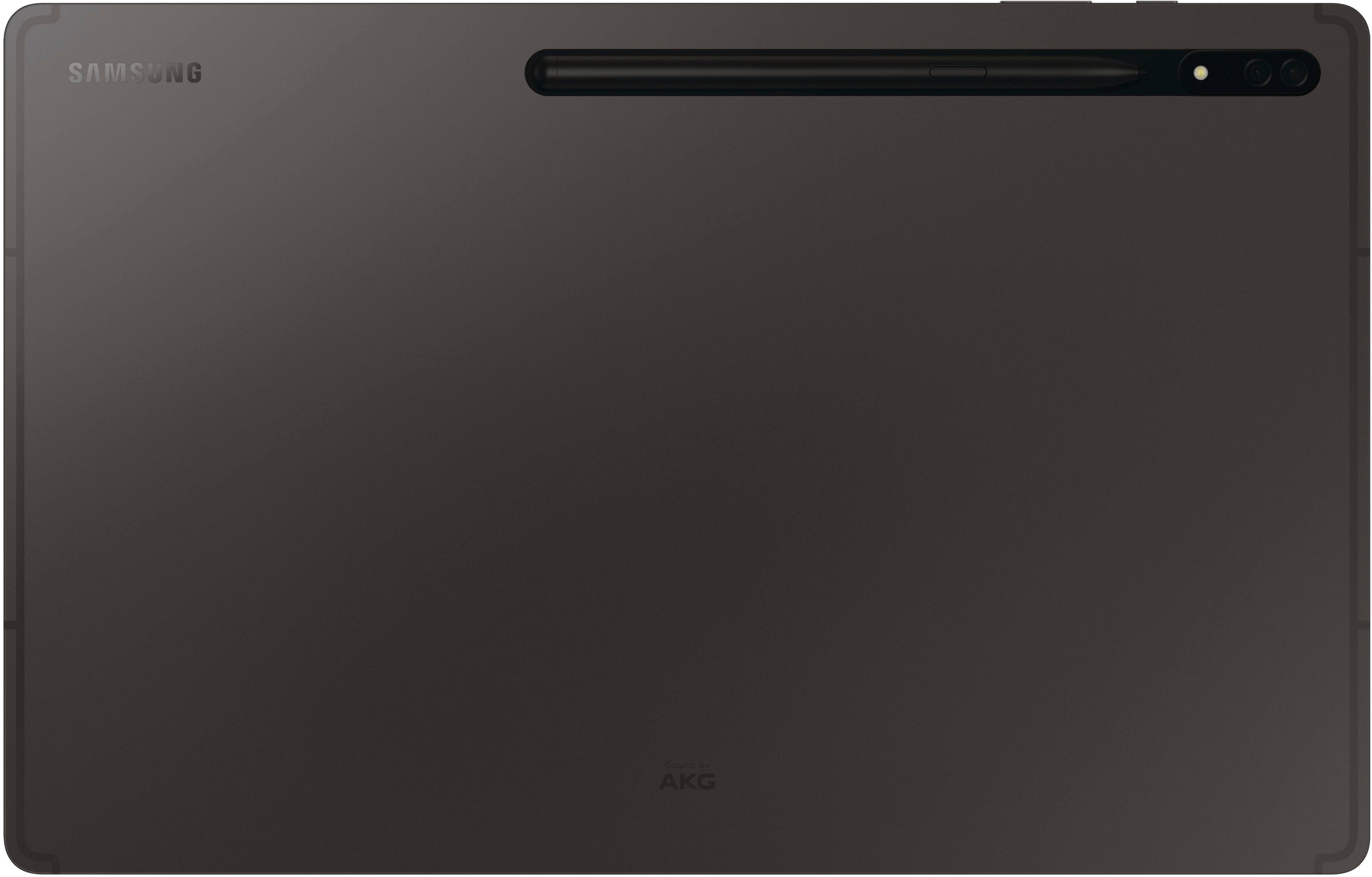 Alt View 15. Samsung - Galaxy Tab S8 Ultra - 14.6" 256GB - Wi-Fi - with S-Pen - Graphite.