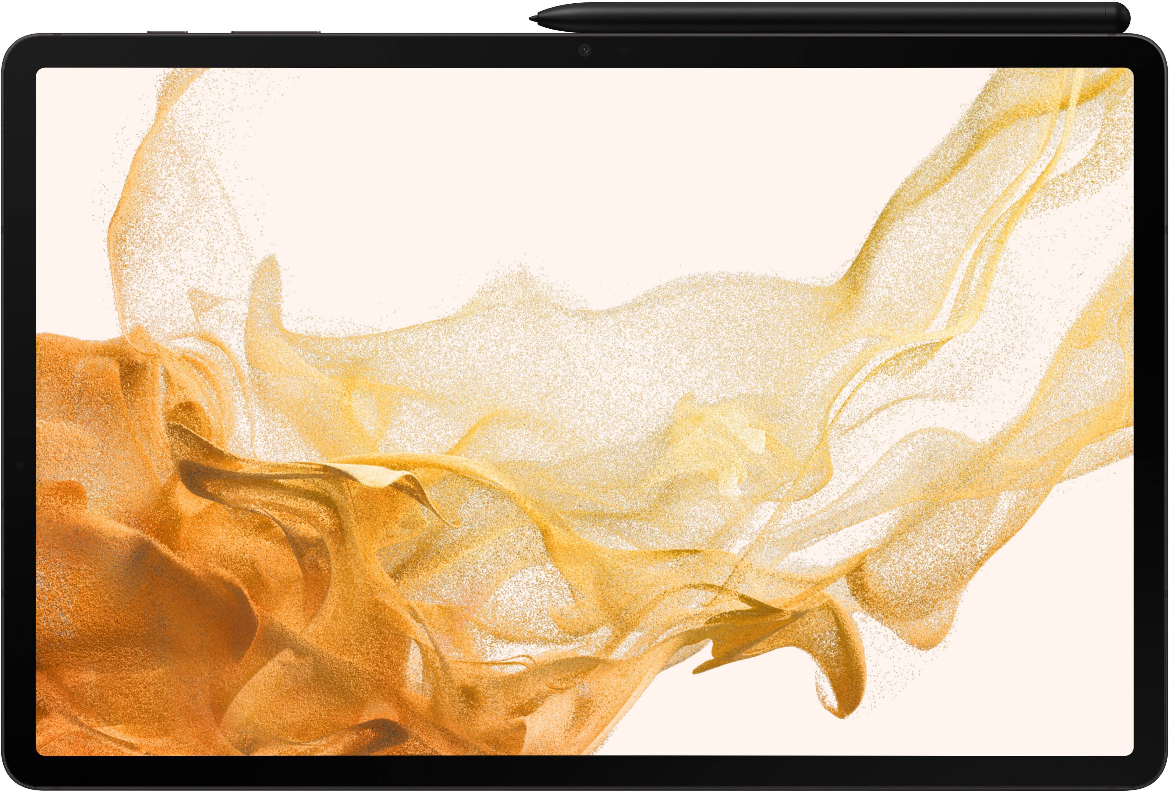 Alt View 11. Samsung - Galaxy Tab S8+ - 12.4" 256GB - Wi-Fi - with S-Pen - Graphite.