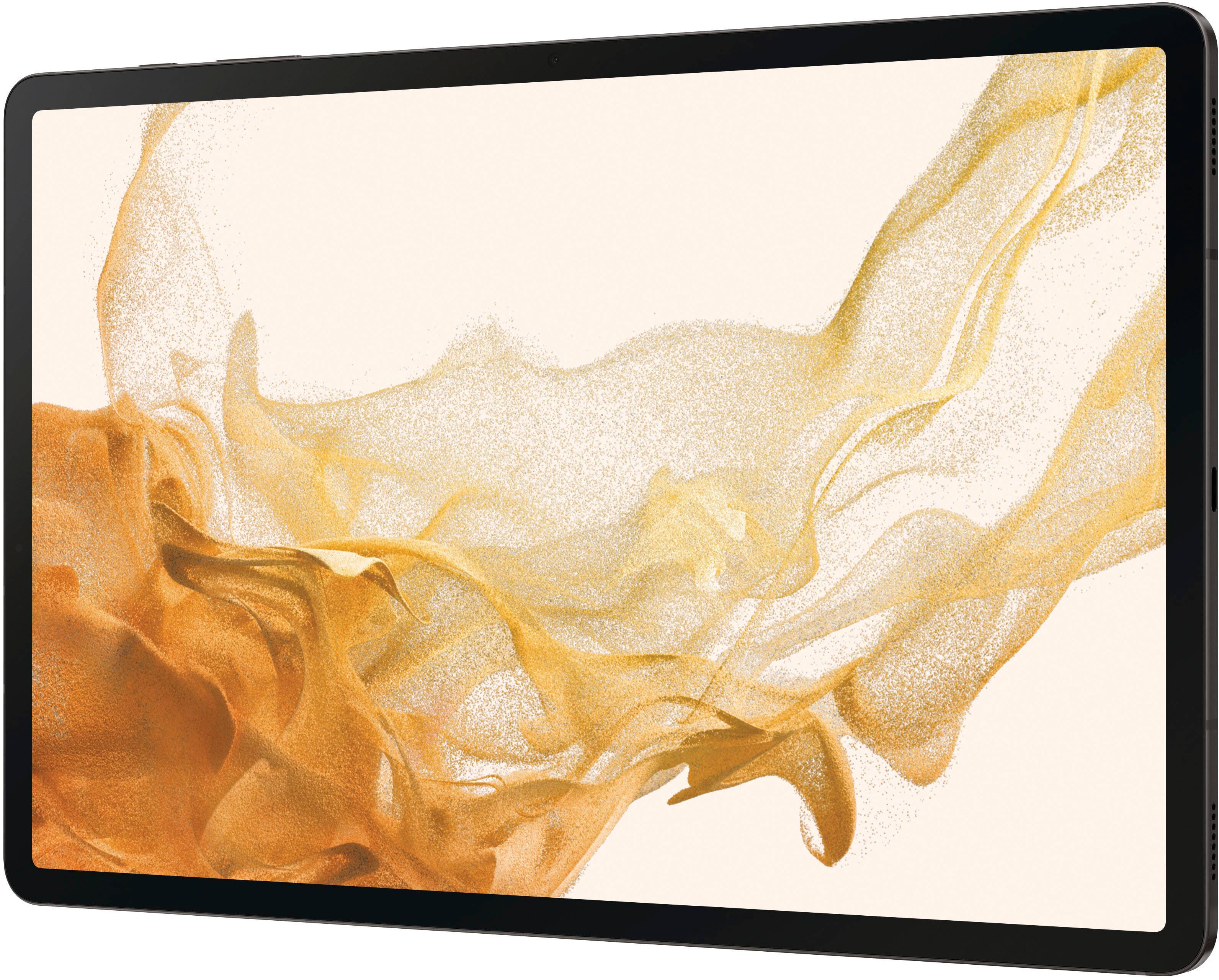 Alt View 12. Samsung - Galaxy Tab S8+ - 12.4" 256GB - Wi-Fi - with S-Pen - Graphite.