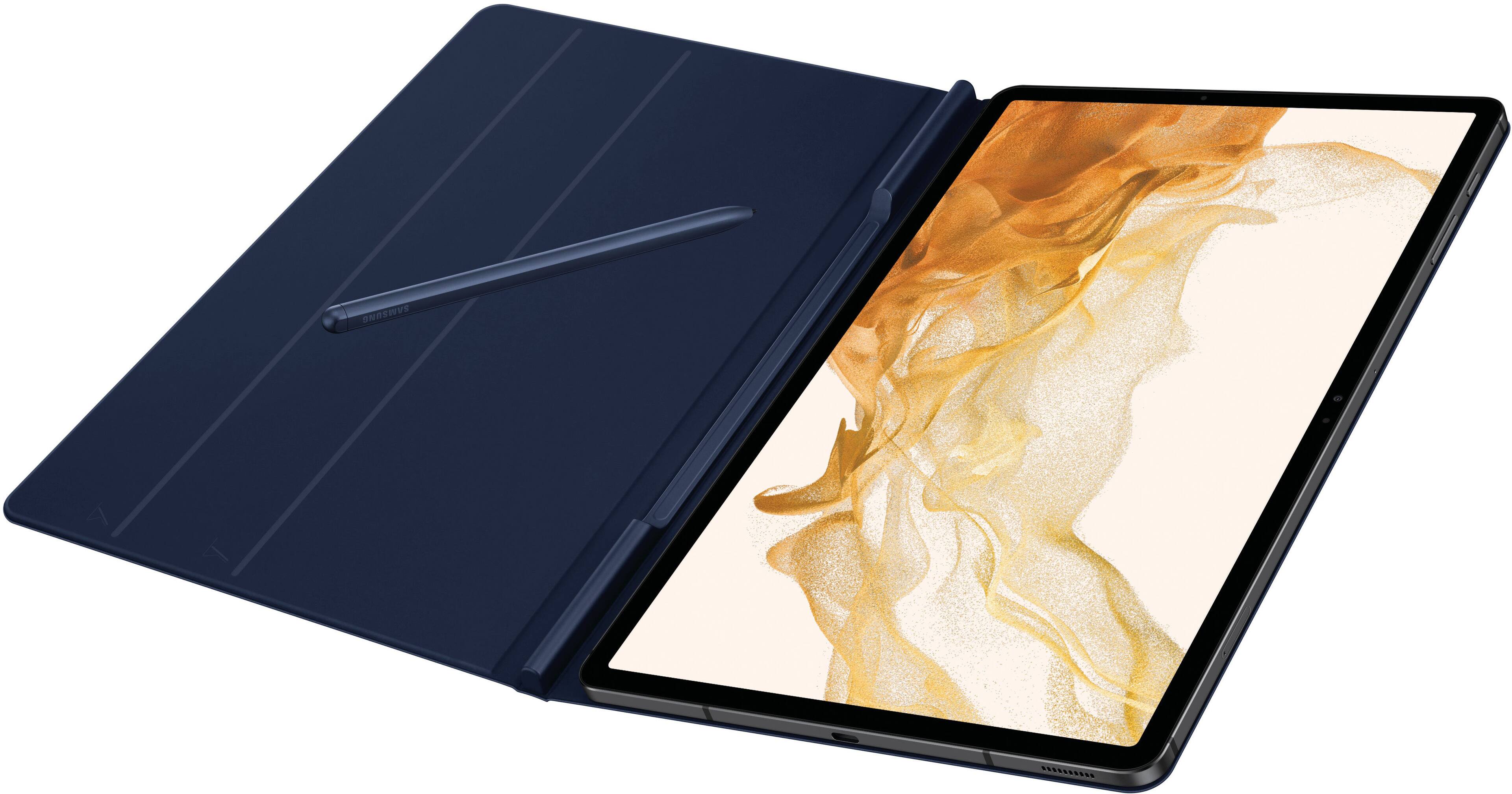 Alt View 18. Samsung - Galaxy Tab S8+ - 12.4" 256GB - Wi-Fi - with S-Pen - Graphite.