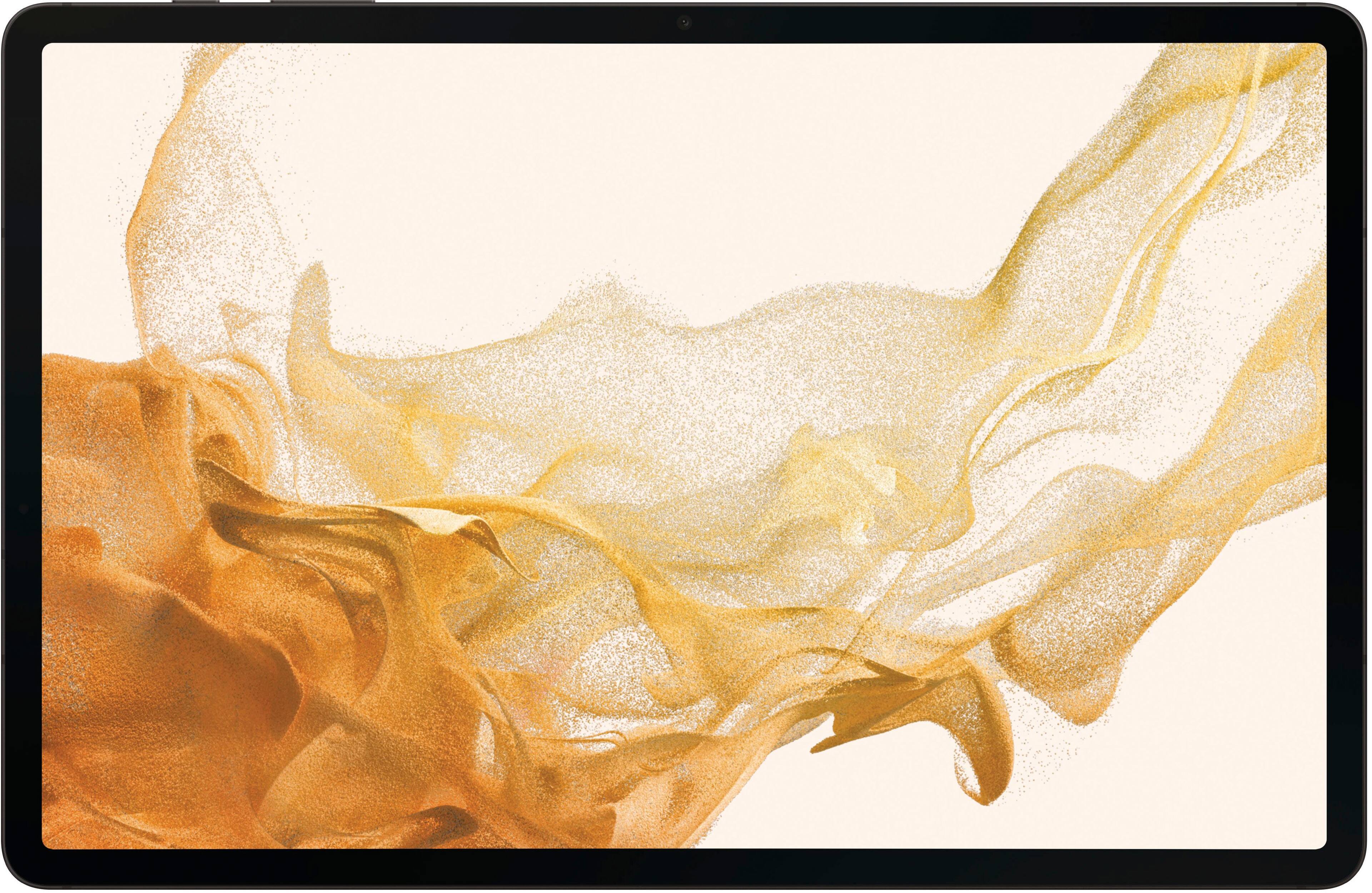 Alt View 11. Samsung - Galaxy Tab S8+ - 12.4" 128GB - Wi-Fi - with S-Pen - Graphite.
