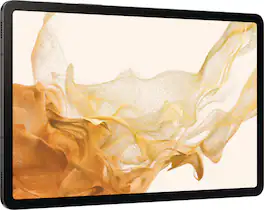 Samsung - Geek Squad Certified Refurbished Galaxy Tab S8 - 11" 128GB - Wi-Fi - with S-Pen - Graphite