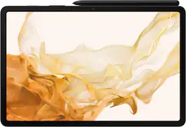 Samsung - Geek Squad Certified Refurbished Galaxy Tab S8 - 11" 256GB - Wi-Fi - with S-Pen - Graphite