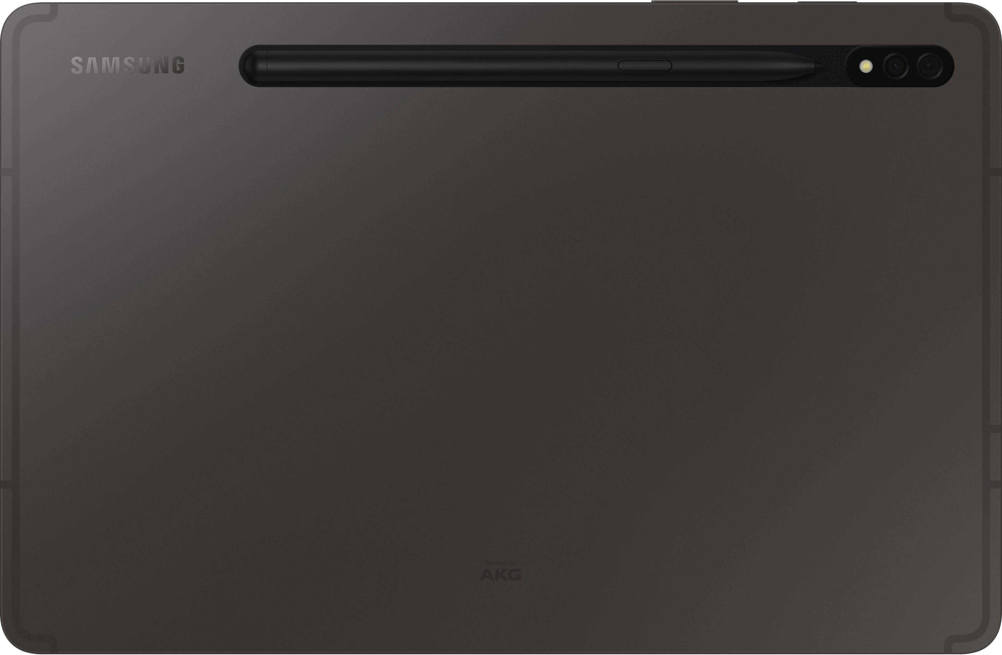 Alt View 12. Samsung - Galaxy Tab S8 - 11" 256GB - Wi-Fi - with S-Pen - Graphite.