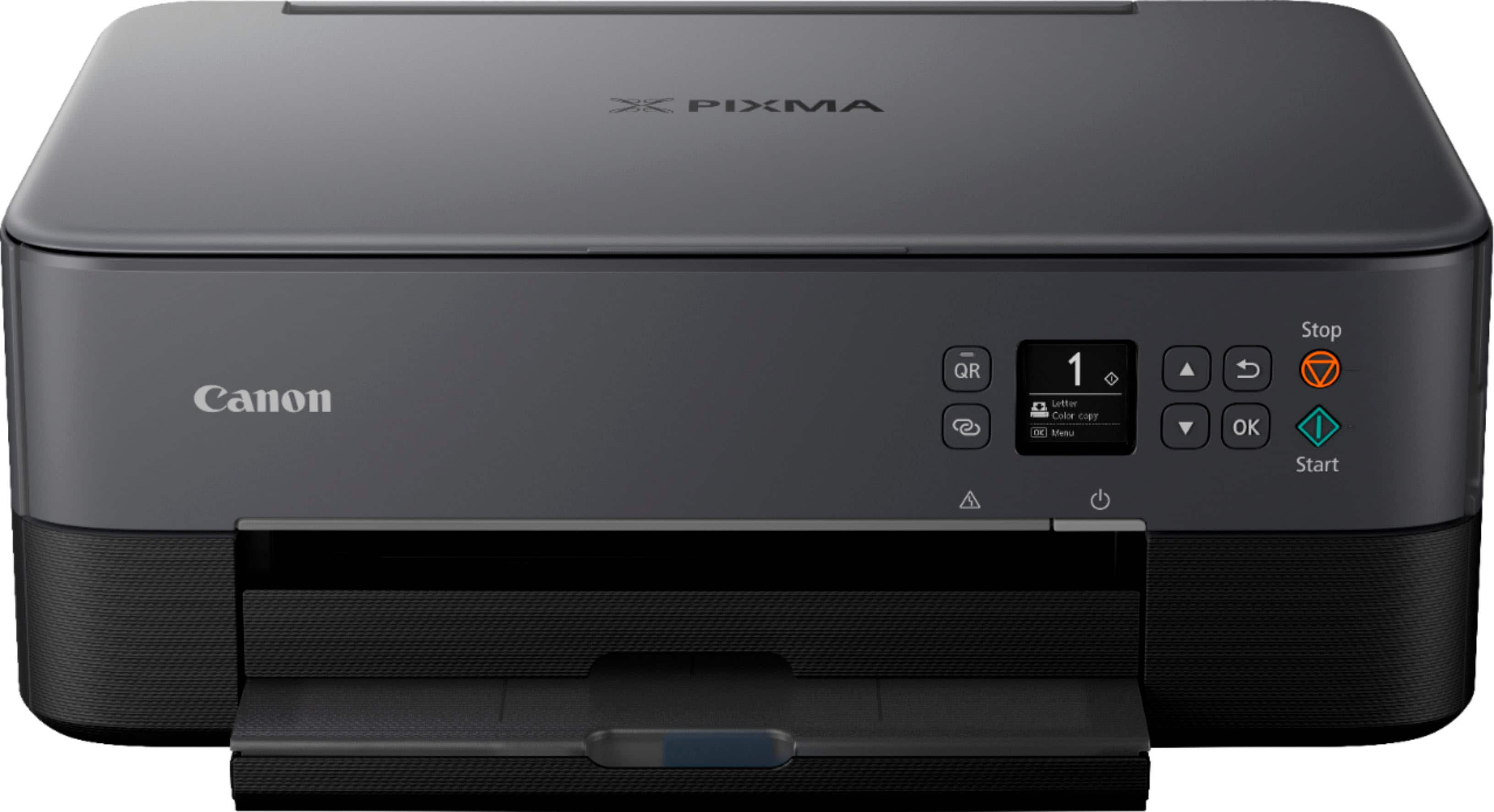 Angle. Canon - PIXMA TS6420a Wireless All-In-One Inkjet Printer - Black.