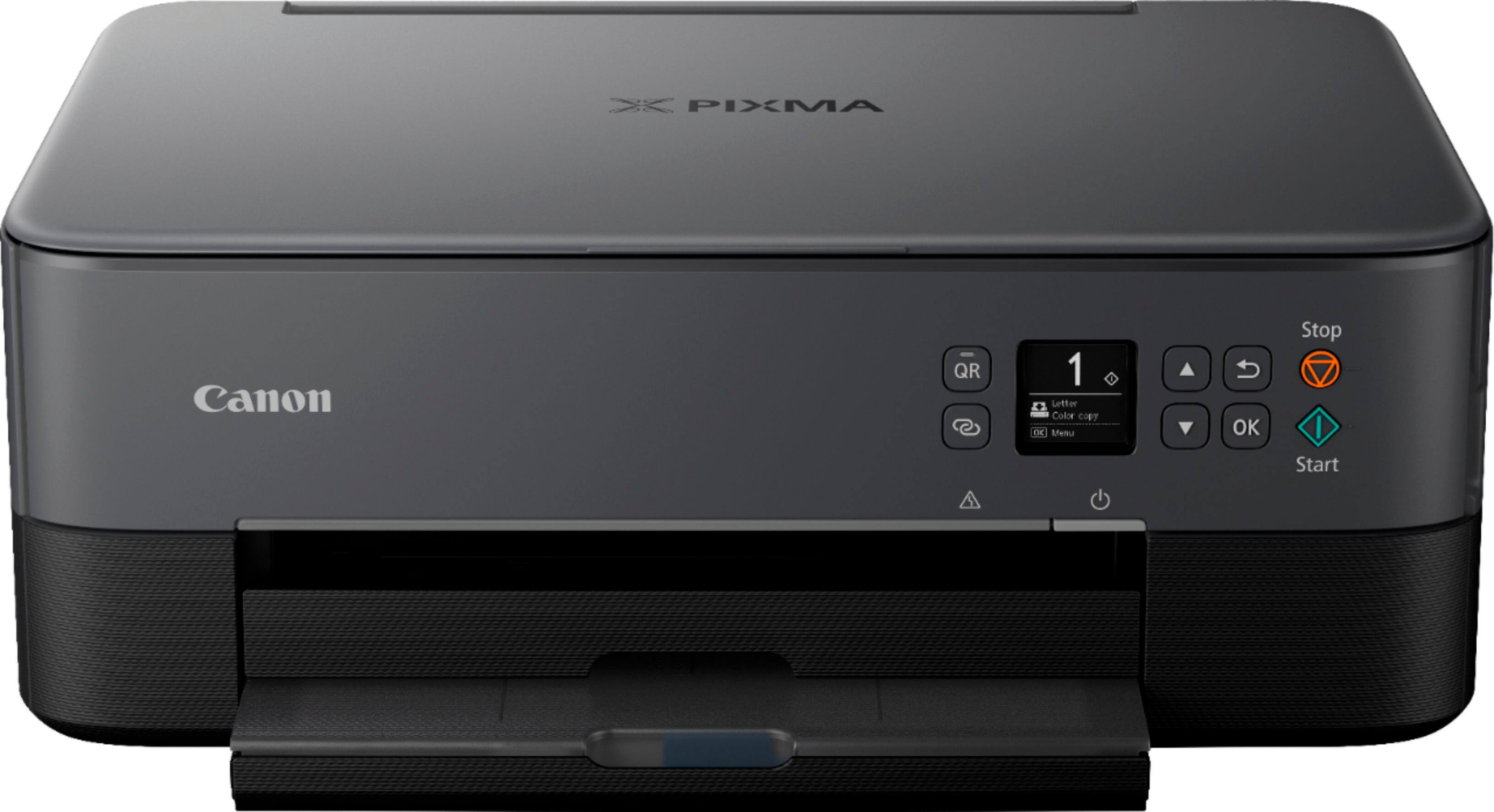 Angle. Canon - PIXMA TS6420a Wireless All-In-One Inkjet Printer - Black.