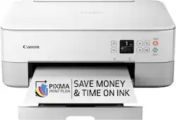 Canon - PIXMA TS6420a Wireless All-In-One Inkjet Printer - White - Front_Zoom