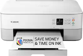 Canon - PIXMA TS6420a Wireless All-In-One Inkjet Printer - White