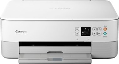 Canon - PIXMA TS6420a Wireless All-In-One Inkjet Printer - White - Front_Zoom