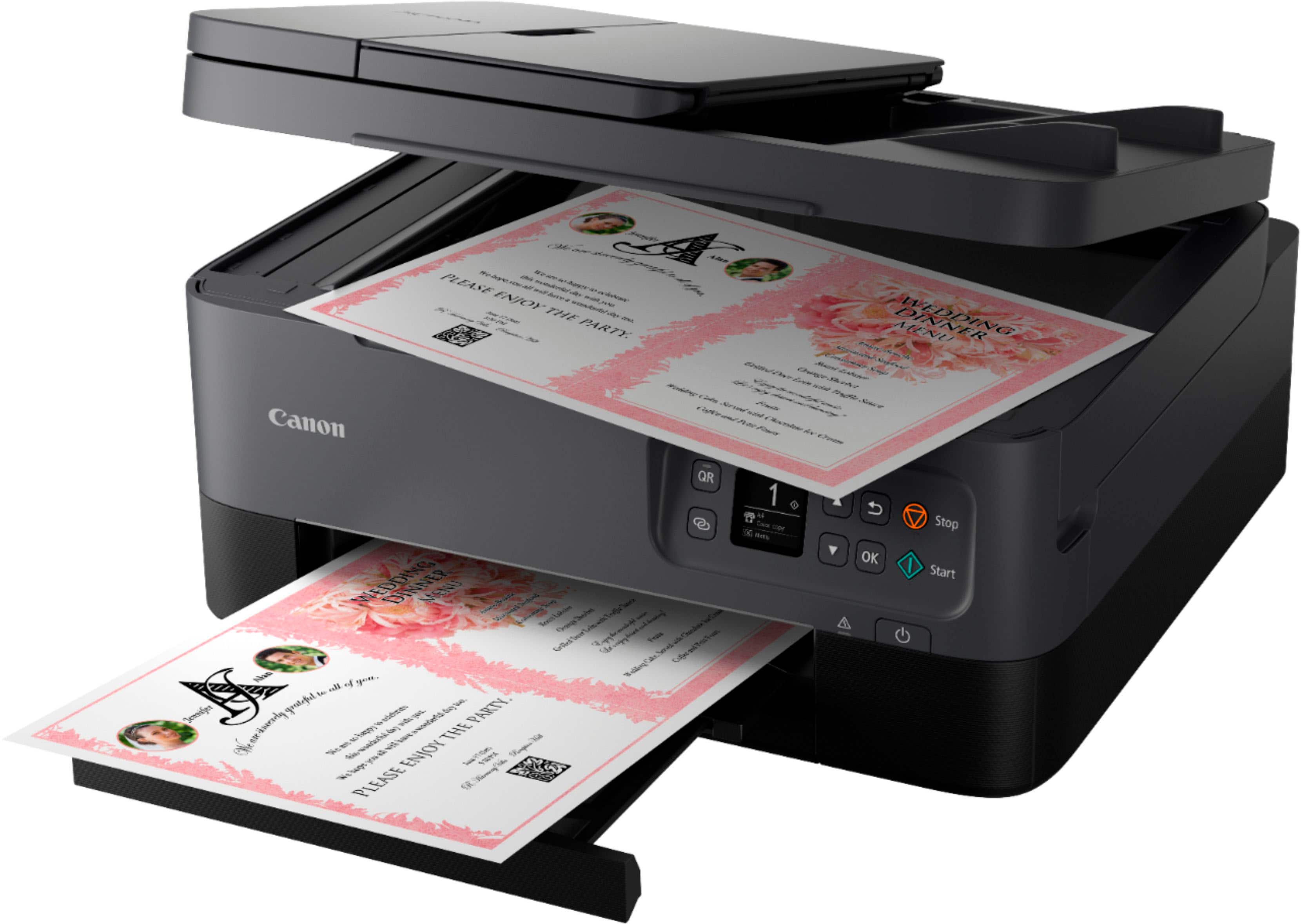 Alt View 14. Canon - PIXMA TR7020a Wireless All-In-One Inkjet Printer - Black.