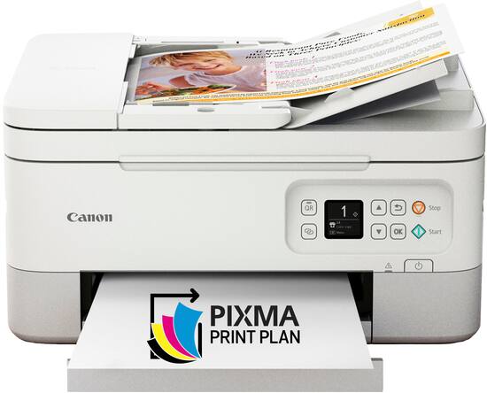 Canon PIXMA TR7020a Wireless All In One Inkjet Printer White
