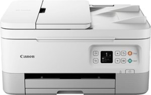 Canon - PIXMA TR7020a Wireless All-In-One Inkjet Printer - White - Front_Zoom