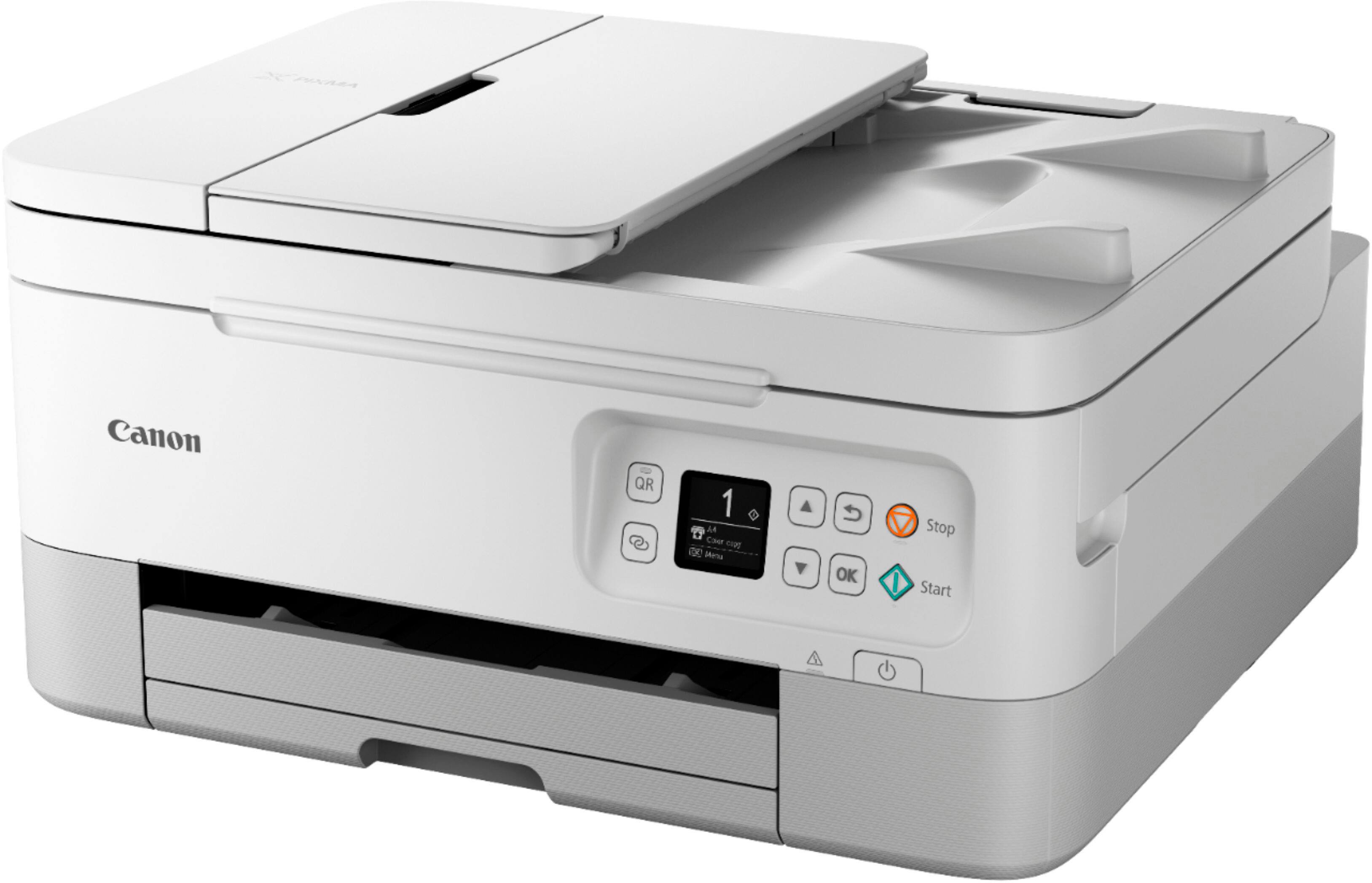 Alt View 11. Canon - PIXMA TR7020a Wireless All-In-One Inkjet Printer - White.