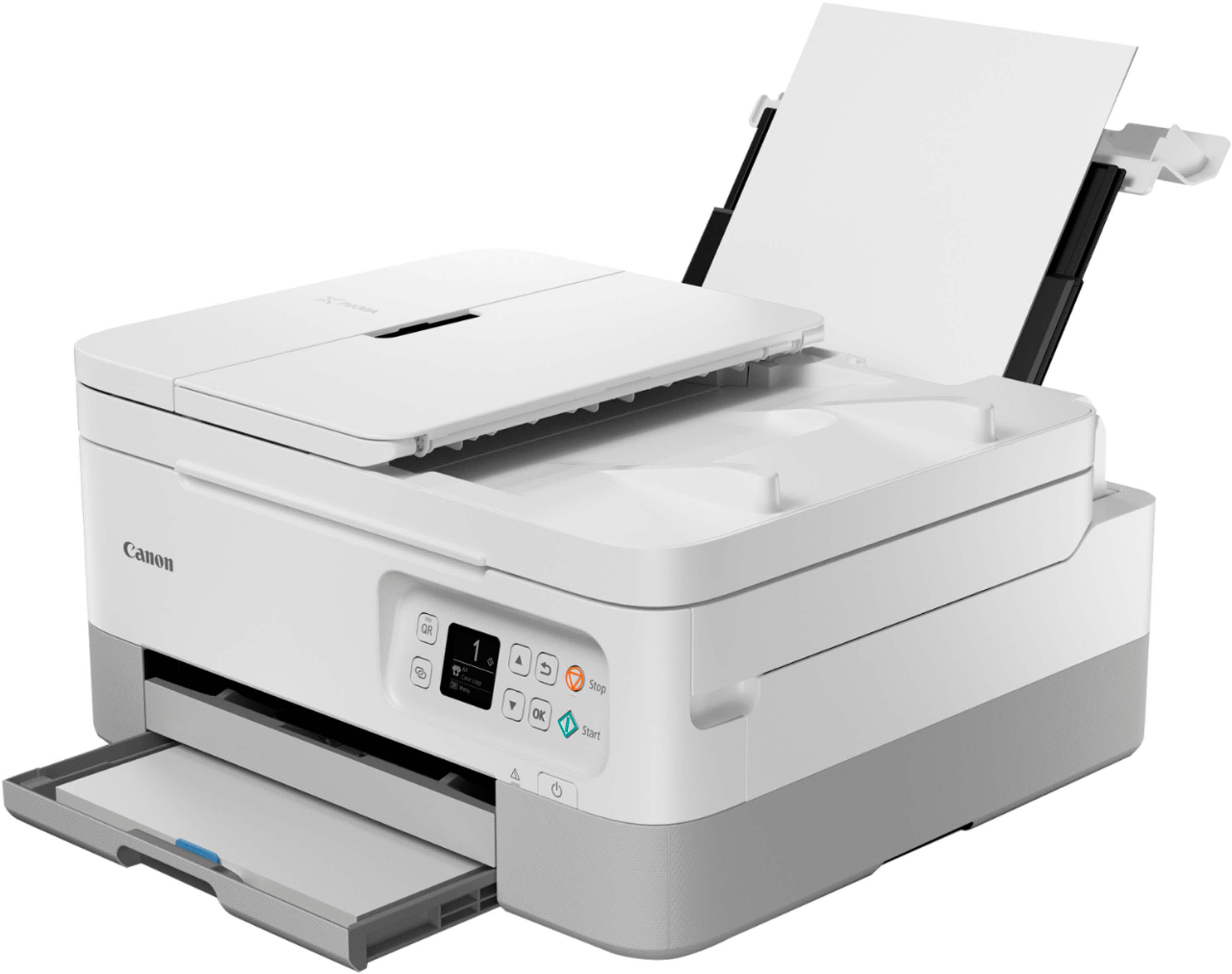 Alt View 19. Canon - PIXMA TR7020a Wireless All-In-One Inkjet Printer - White.