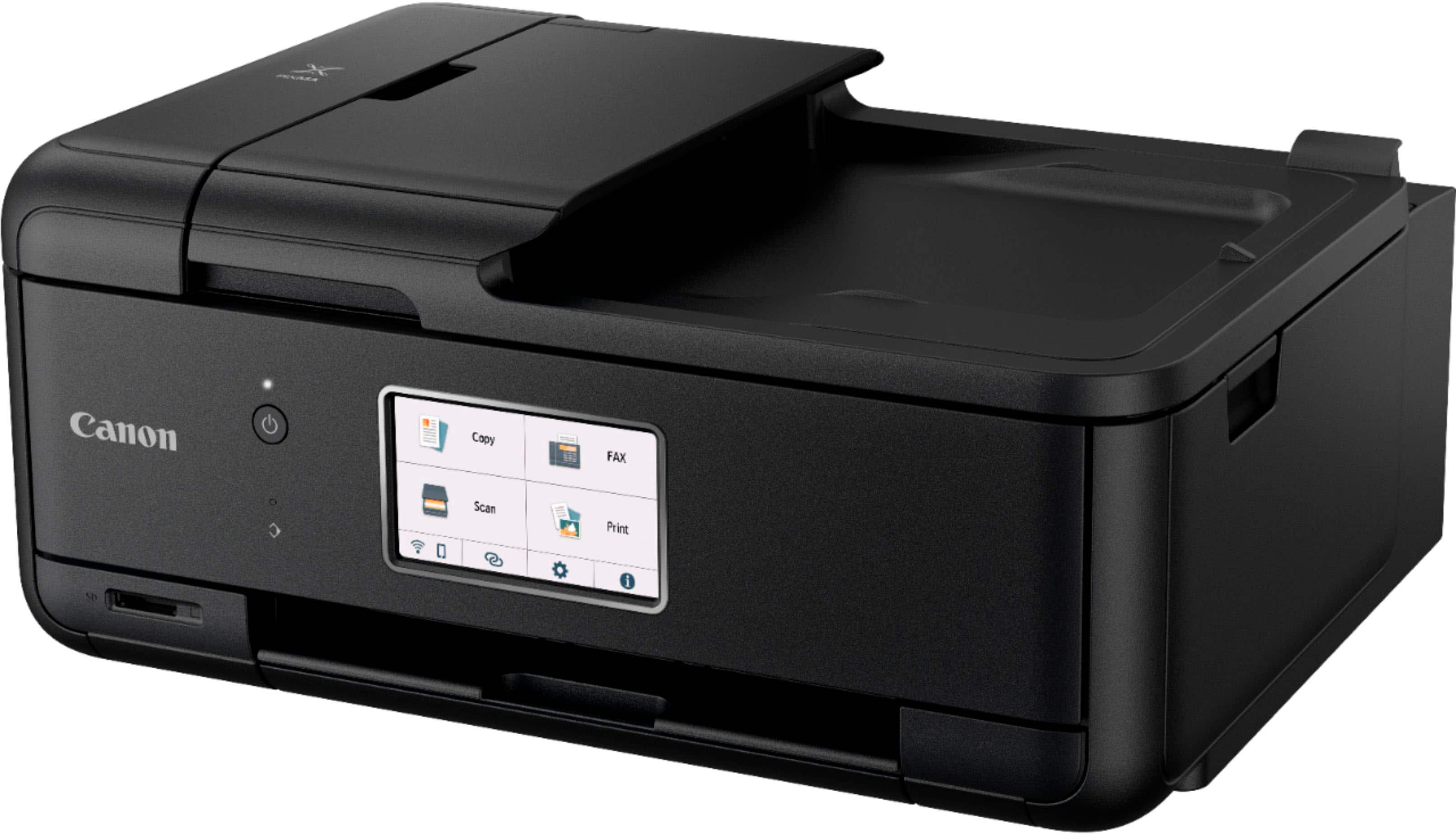 Alt View 11. Canon - PIXMA TR8620a Wireless All-In-One Inkjet Printer with Fax - Black.