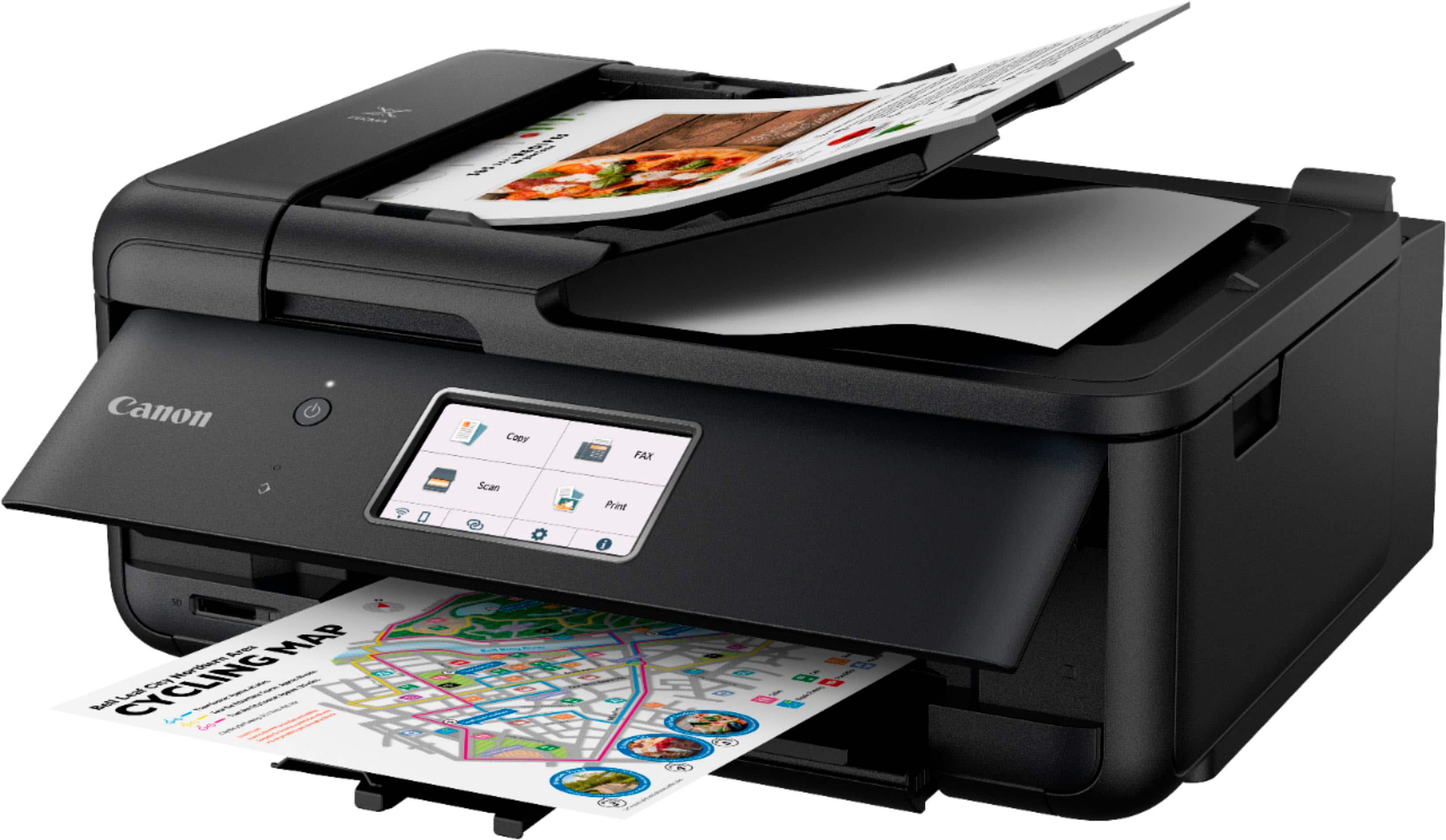 Alt View 12. Canon - PIXMA TR8620a Wireless All-In-One Inkjet Printer with Fax - Black.