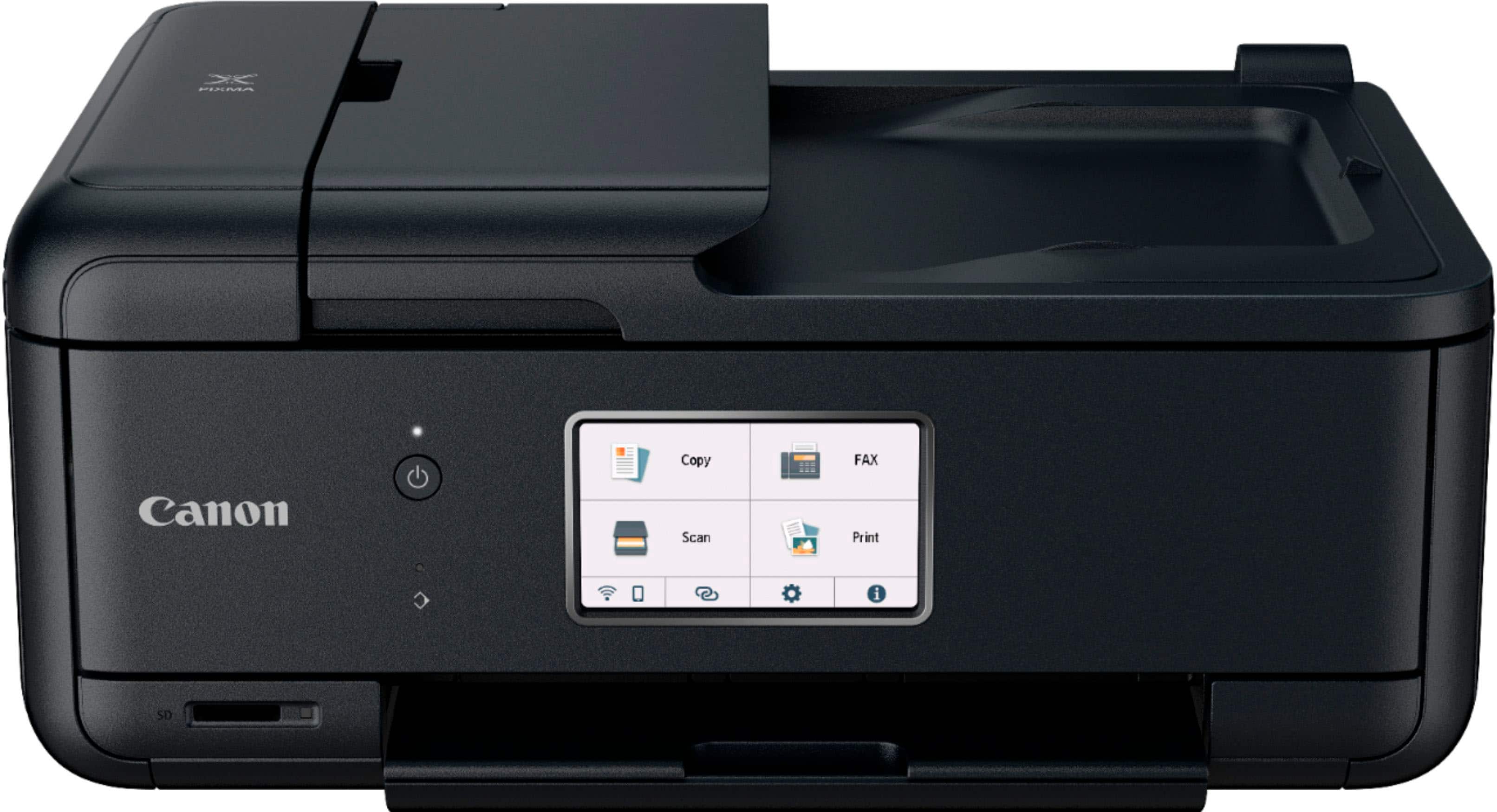 Alt View 15. Canon - PIXMA TR8620a Wireless All-In-One Inkjet Printer with Fax - Black.