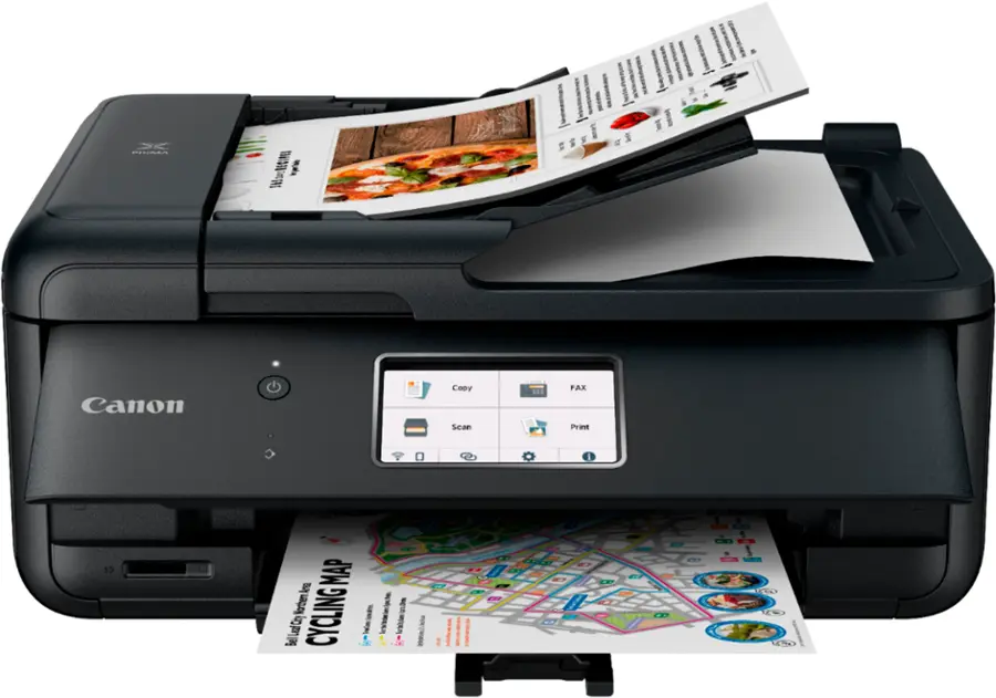 Alt View 16. Canon - PIXMA TR8620a Wireless All-In-One Inkjet Printer with Fax - Black.