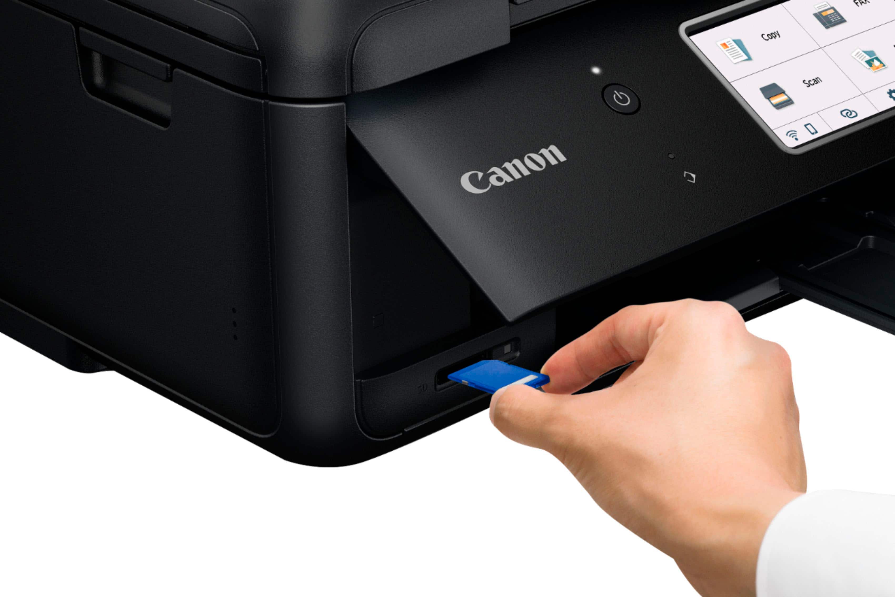 Alt View 20. Canon - PIXMA TR8620a Wireless All-In-One Inkjet Printer with Fax - Black.