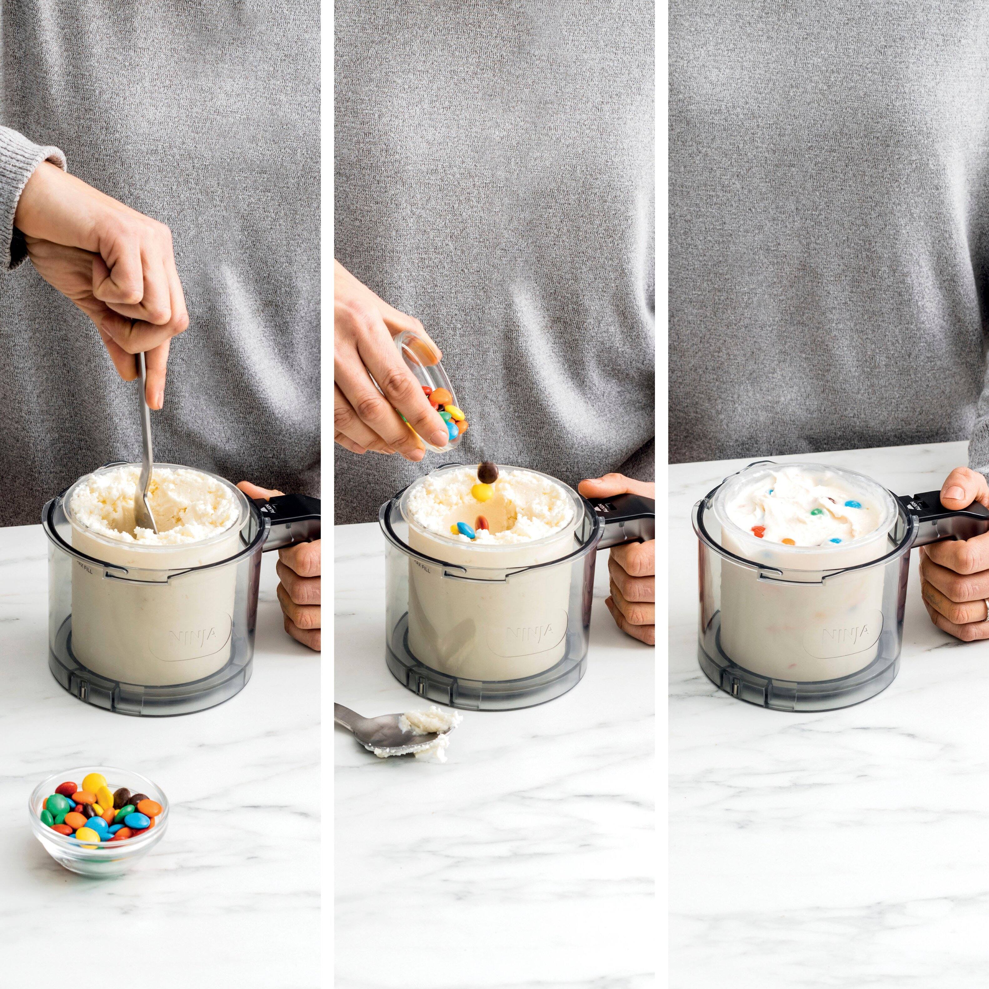 Alt View 14. Ninja - CREAMi, Ice Cream Maker, 7 One-Touch Programs - Red.