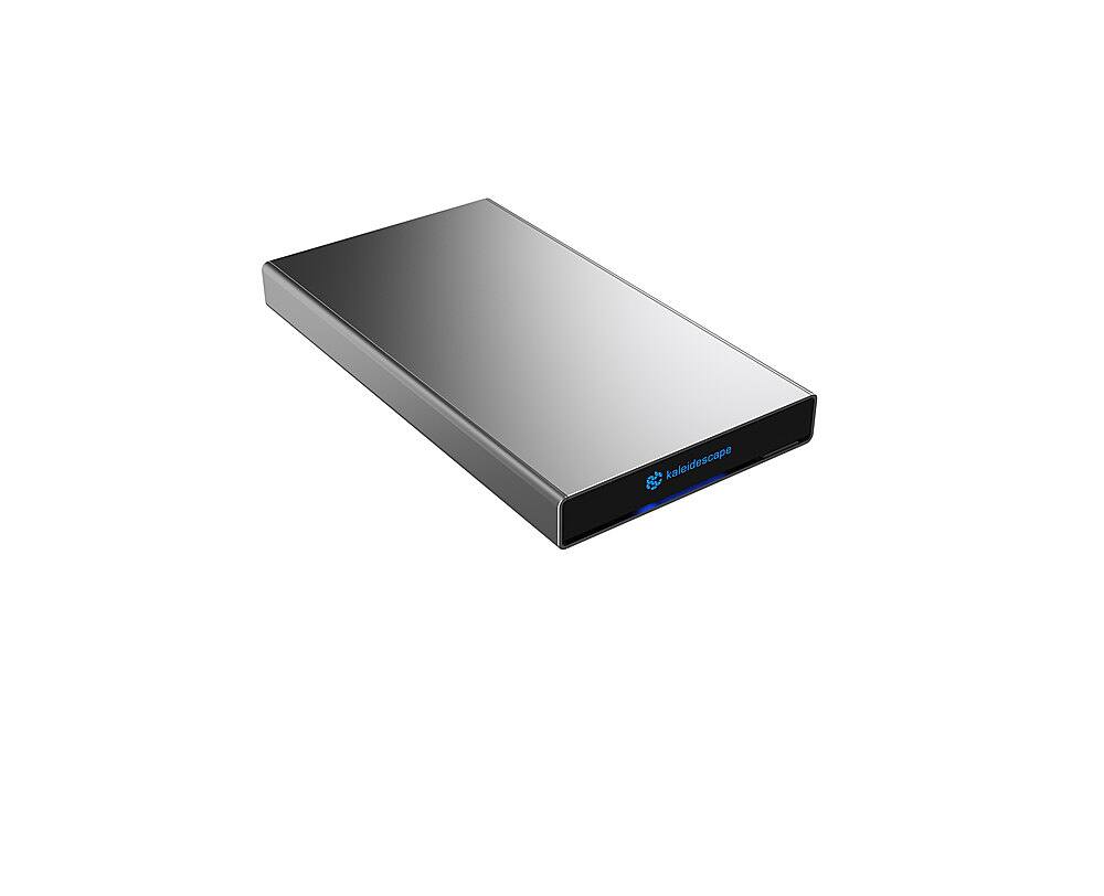 Angle. Kaleidescape - Kaleidescape Compact Terra 6TB - Black/Silver.
