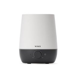 WINIX - L61 Ultrasonic Cool Mist Humidifier Premium Humidifying Unit with Whisper Quiet Operation Lasts Up to 30 Hours - White/Grey - Front_Zoom