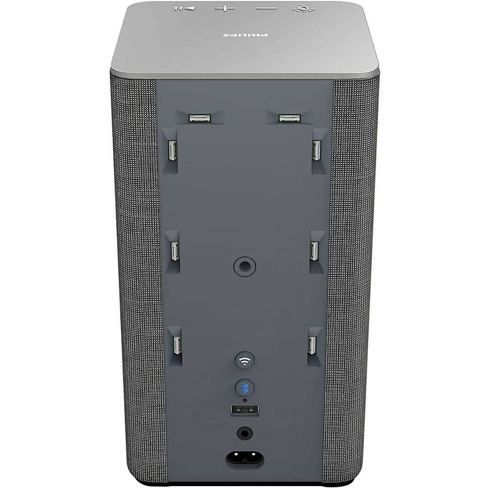 Alt View 11. Philips - 40 W Wireless Tabletop Speaker (Each) - Gray.
