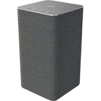 Philips - W6205 Wireless Home Speaker with Built-In LED Light - Gray - Front_Zoom