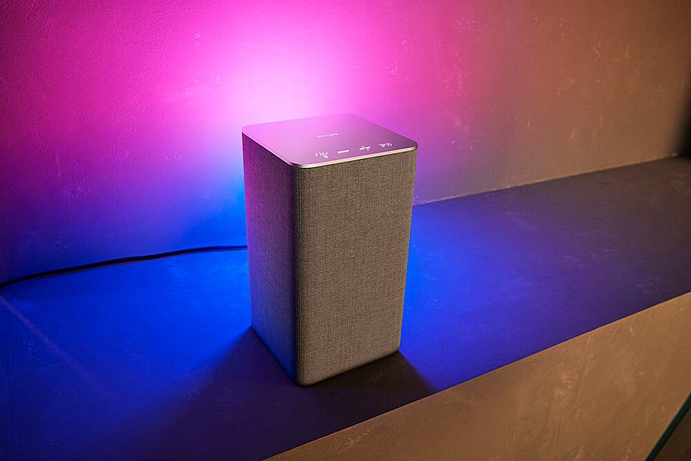 Best Buy Philips W6205 Wireless Home Speaker with BuiltIn LED Light