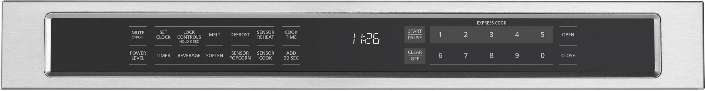 Angle View: Fulgor Milano - Microwave, 24", Built-In Drawer, 950W, 1.2CuFt - Stainless steel