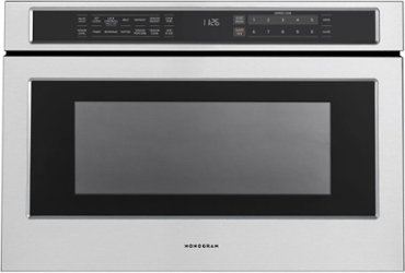 Monogram 1.2 Cu. Ft. Drawer Microwave - Stainless steel - Front_Zoom